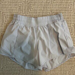 Lululemon Athletica size 6 Hotty Hot running short in light periwinkle blue